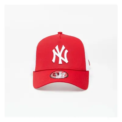 Kšiltovka New Era Cap Clean Trucker 2 New York Yankees Scarlet/ White 57024338