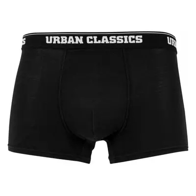 URBAN CLASSICS Organic Boxer Shorts 3-Pack - white/navy/black 66207081