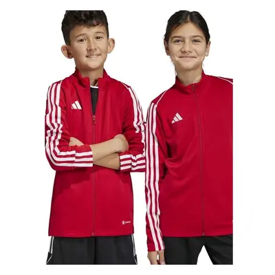 Dětská mikina adidas Performance TIRO23L TR JKTY červená barva, s 83075069