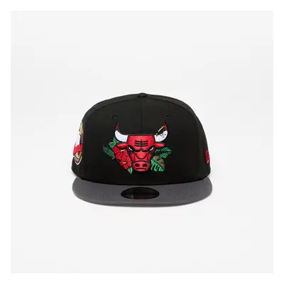 Kšiltovka New Era Chicago Bulls 9FIFTY NBA Floral Snapback Cap Black/ 92804384