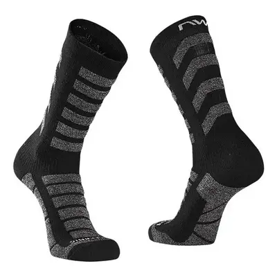 Cyklistické ponožky NorthWave Husky Ceramic High Sock Black 92855921