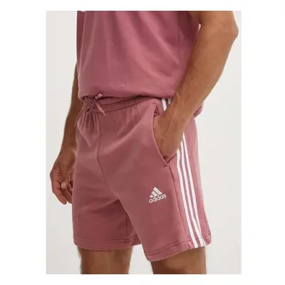 Bavlněné šortky adidas Essentials růžová barva, JG8492 94091466