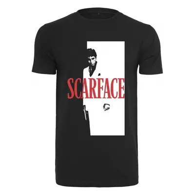 MERCHCODE Pánské tričko Merchocode Scarface Logo Tee - černé 66065959