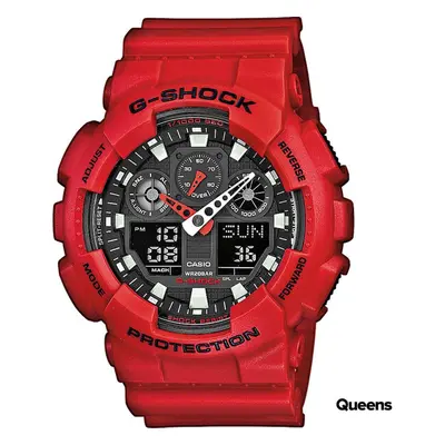 Hodinky Casio G-Shock GA 100B-4AER červené Universal 87310074