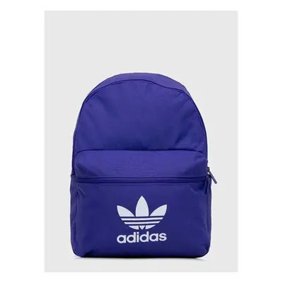 Batoh adidas Originals fialová barva, velký, s potiskem, IS4362 89271377