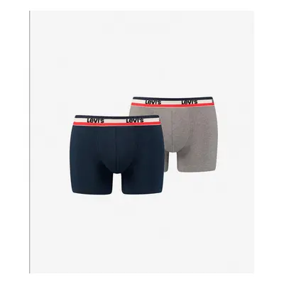 Levis 2PACK pánské boxerky Levis vícebarevné 76363020