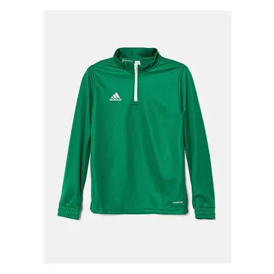 Dětská mikina adidas Performance ENT22 TR TOPY zelená barva, hladká, 96044522