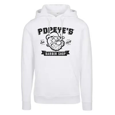 MERCHCODE Popeye Barber Shop Hoody - white 66065644