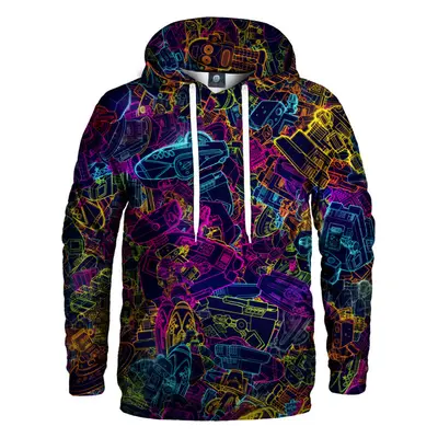 Aloha From Deer Neon Robo Hoodie H-K AFD771 Purple 77021823