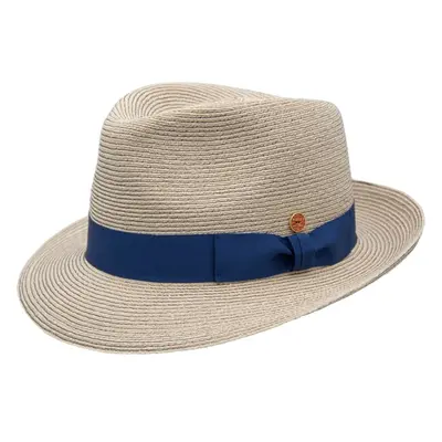 Béžový crushable (nemačkavý) letní klobouk Trilby - Mayser Maleo, UV 81341005