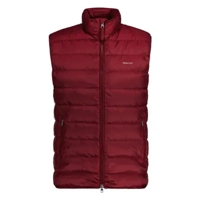 VESTA GANT LIGHT DOWN GILET PLUMPED RED 84605557