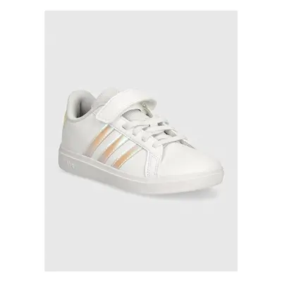 Dětské sneakers boty adidas GRAND COURT 2.0 EL C bílá barva, IE3851 95842061