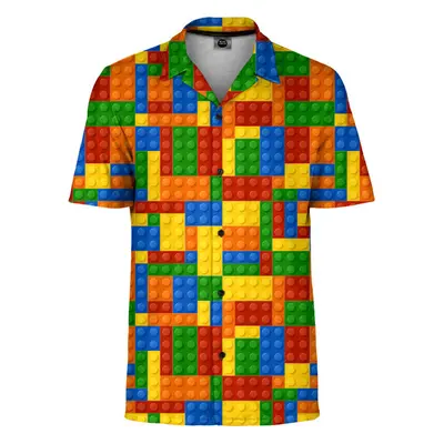 Mr. GUGU & Miss GO Unisexs Blocks Shirt Sh-Man-Sht2062 64184833