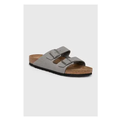 Nubukové pantofle Birkenstock Arizona šedá barva, 1020752 95676295