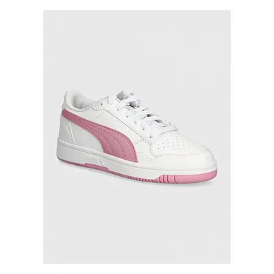 Dětské sneakers boty Puma Reb-L růžová barva, 398993 95881905