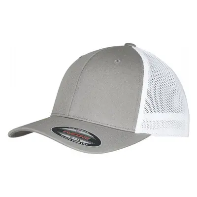 URBAN CLASSICS Flexfit Trucker Recycled Mesh - grey/white 45909679