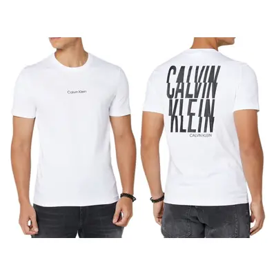 Pánské bílé triko Calvin Klein 74543398