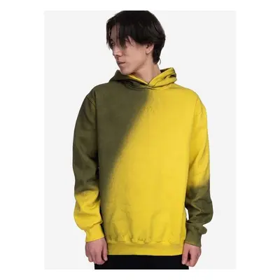 Bavlněná mikina A-COLD-WALL* Gradient Hoodie pánská, žlutá barva, s 89697859