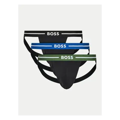 Sada 3 ks slipů Jock Strap BOSS 93804881