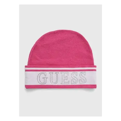 Dětská čepice Guess růžová barva, z tenké pleteniny, J4YZ01 Z3GW0 94364633