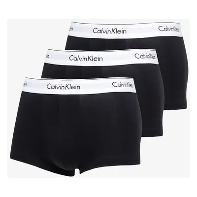 Boxerky Calvin Klein Modern Cotton Stretch Low Rise Trunk 3-Pack Black 85096031