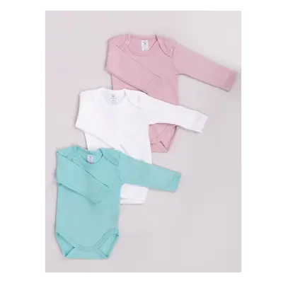 Yoclub Kidss Long Sleeve Bodysuits 3-Pack BOD-0701G-003D 90269439