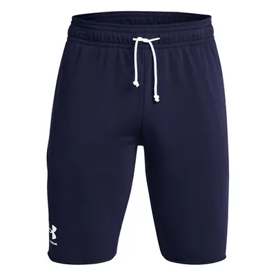 Under Armour RIVAL TERRY SHORT Blue 95319280