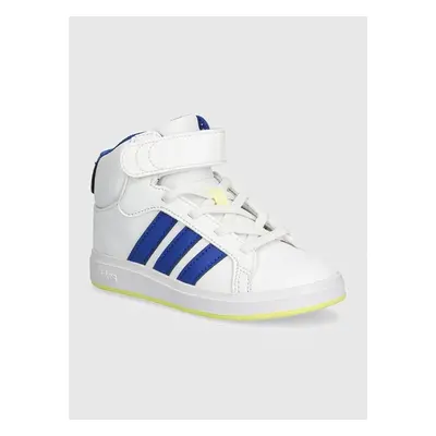 Dětské sneakers boty adidas GRAND COURT MID bílá barva, IE3861 95386214