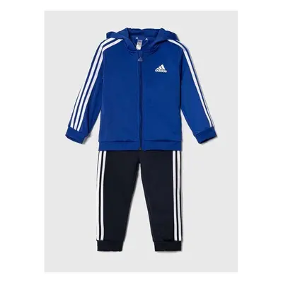 Kojenecká tepláková souprava adidas tmavomodrá barva 84912838