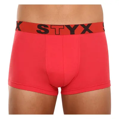 Pánské boxerky Styx sportovní guma červené (G1064) 51598570