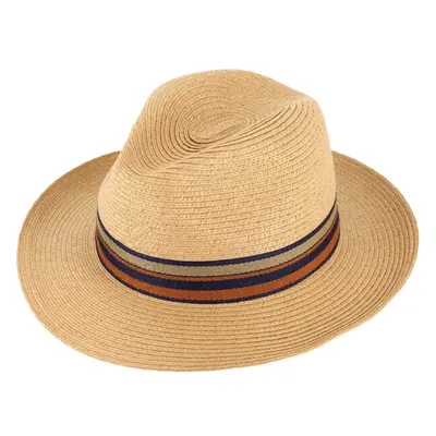 Letní crushable fedora klobouk od Fiebig - Traveller Toyo 92247595