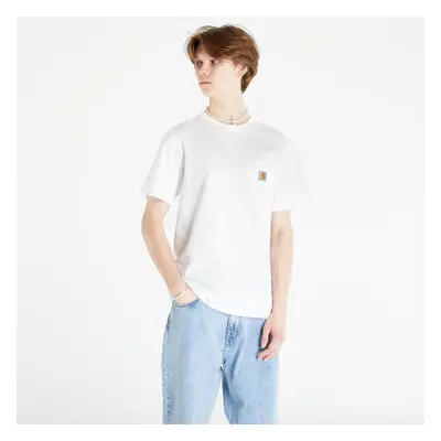 Tričko Carhartt WIP Pocket Short Sleeve T-Shirt UNISEX White XS 87331563