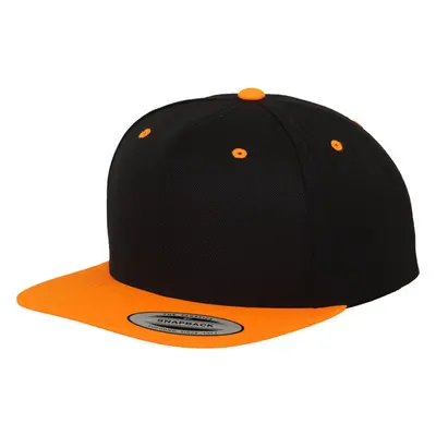 Flexfit Klasický Snapback 2-Tone blk/neonorange 87529455