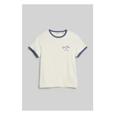 TRIČKO GANT SCRIPT LOGO SLIM TOP CREAM 87543007