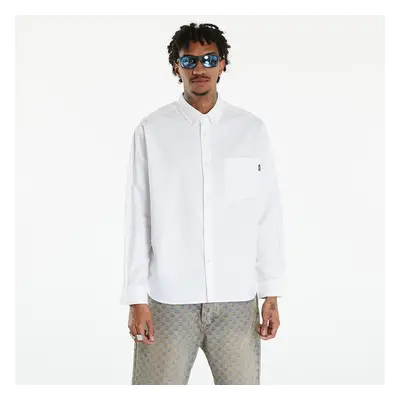 Košile Awake NY Embroidered Oxford Shirt White M 91786340