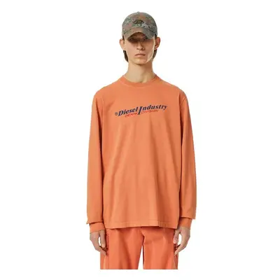 Diesel Sweatshirt- T-JUST-LS-IND T-SHIRT orange 95272247