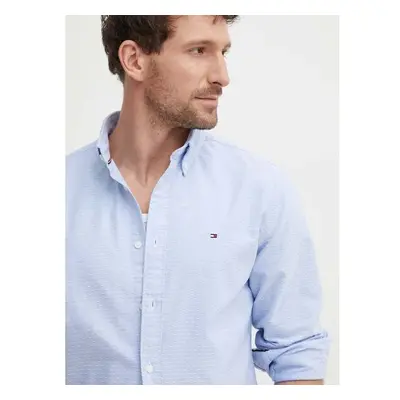 Bavlněná košile Tommy Hilfiger regular, s límečkem button-down, 92068808