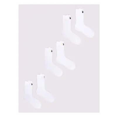 Yoclub Kidss 3Pack Girls Knee-High Socks SKA-0097G-AA0B 78935404