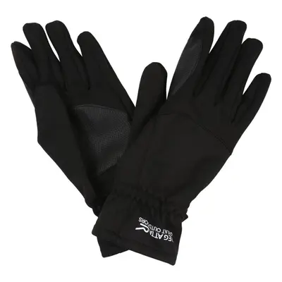 Unisex rukavice Regatta SOFTSHELL GLOVE III černá 74672226