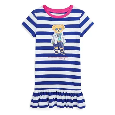 Dětské bavlněné šaty Polo Ralph Lauren mini 87971905