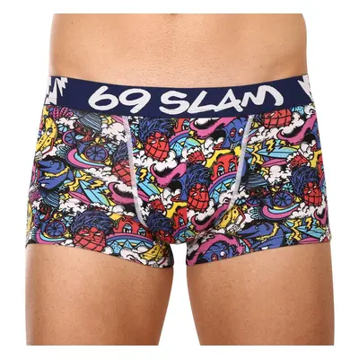 Pánské boxerky 69SLAM hip bamboo fruit cake (MHBFRC-BB) 76579483