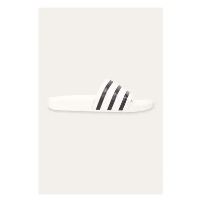 Pantofle adidas Originals Adilette pánské, bílá barva, 280648 84009357