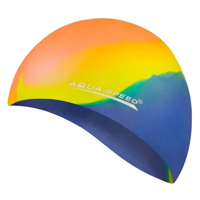 AQUA SPEED Unisexs Swimming Caps Bunt Pattern 48 70346579