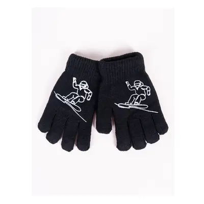 Yoclub Kidss Gloves RED-0200C-AA5A-001 74670134