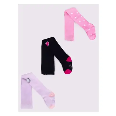 Yoclub Kidss Tights 3-Pack RAB-0003G-AA00-025 89030414