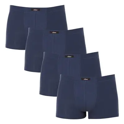 4PACK pánské boxerky S.Oliver tmavě modré (MH-35H-60164426) 81335999