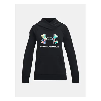 Under Armour MMikina Rival Logo Hoodie-BLK - Holky 68663739