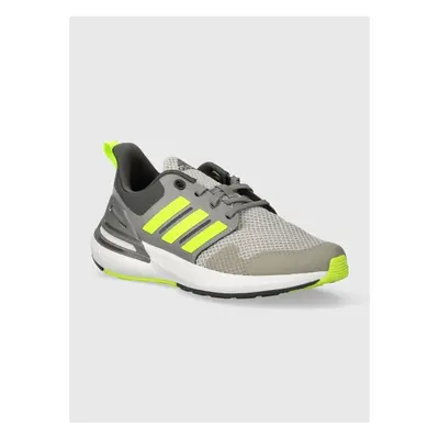 Dětské sneakers boty adidas RapidaSport K šedá barva 90843496