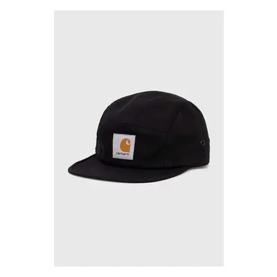 Bavlněná baseballová čepice Carhartt WIP Backley Cap hnědá barva, s 84016621