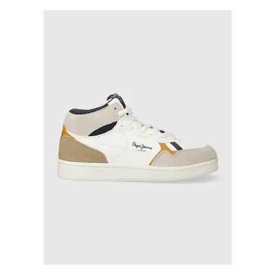 Dětské sneakers boty Pepe Jeans bílá barva 84541060